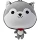 Ghiozdan prescolari Cainele Shiba Supercute Gri Ghiozdan prescolari Cainele Shiba Supercute Gri