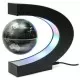 Glob pamantesc levitant in suport LED forma de semicerc Cosmolino MP12854