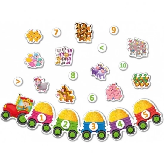 Joc educativ cu velcro Jolly Farmer Roter Kafer RK6101-03 Joc educativ cu velcro Jolly Farmer Roter Kafer RK6101-03
