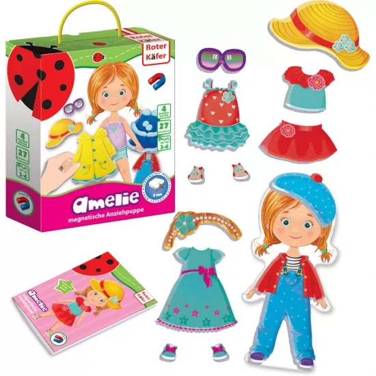 Joc educativ magnetic Amelie Roter Kafer Joc educativ magnetic Amelie Roter Kafer