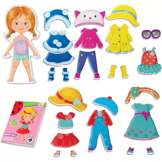Joc educativ magnetic Amelie Roter Kafer Joc educativ magnetic Amelie Roter Kafer