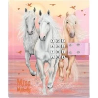 Jurnal pentru fetite cu cod si muzica Miss Melody Sundown Depesche