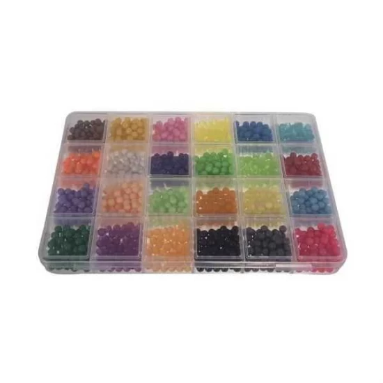 Margele de apa 2800 buc cu accesorii, lipire prin stropire cu apa Kruzzel MY18255 Margele de apa 2800 buc cu accesorii, lipire prin stropire cu apa Kruzzel MY18255