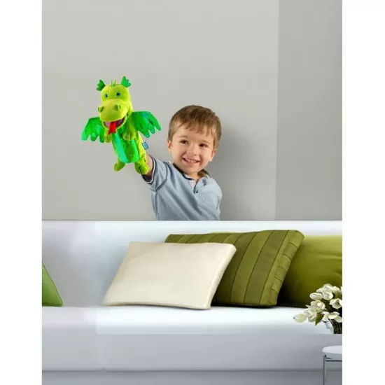 Marioneta de mana Dragonul Verde Fiesta Crafts