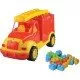 Masina pompieri 43 cm cu 38 piese constructie Ucar Toys UC85 Masina pompieri 43 cm cu 38 piese constructie Ucar Toys UC85