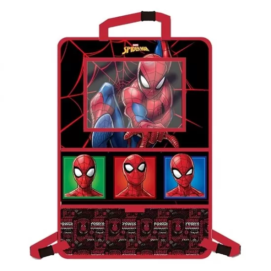 Organizator auto si carucior cu suport de tableta Spiderman Disney CZ10274 Organizator auto si carucior cu suport de tableta Spiderman Disney CZ10274