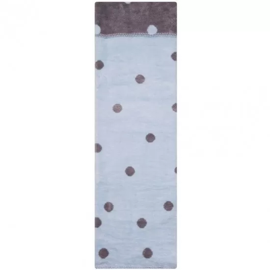 Paturica bebelusi Bumbac Buline 75x100 Womar Zaffiro Albastru/Gri Paturica bebelusi Bumbac Buline 75x100 Womar Zaffiro Albastru/Gri