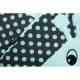 Paturica de infasat multifunctionala cu broderie Girafa Womar Zaffiro Gri Inchis/Turcoaz AN-BWZF-05GR Paturica de infasat multifunctionala cu broderie Girafa Womar Zaffiro Gri Inchis/Turcoaz AN-BWZF-05GR