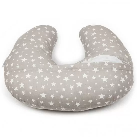 Perna alaptat 140 cm Flumi FM3406854 Gri Stelute Perna alaptat 140 cm Flumi FM3406854 Gri Stelute