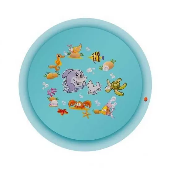 Piscina cu stropitoare XL, diametru 170cm Kruzzel MY18065 Piscina cu stropitoare XL, diametru 170cm Kruzzel MY18065