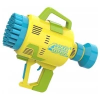 Pistol pentru baloane de sapun Bubble Maker Ikonka Galben