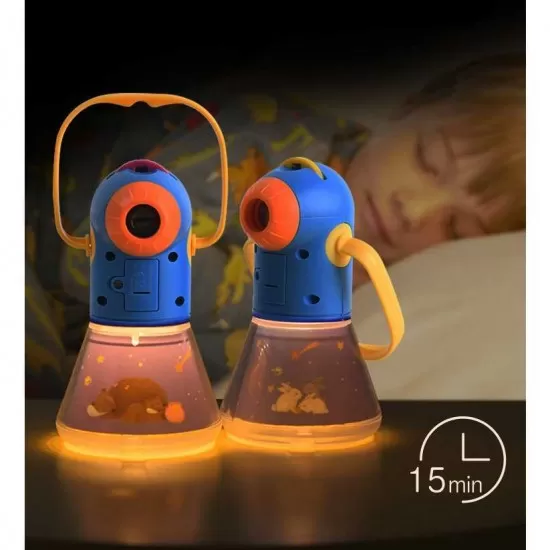 Proiector cu 12 povesti si lampa de veghe Mideer Proiector cu 12 povesti si lampa de veghe Mideer