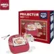 Proiector desen cu 20 sabloane si 6 carioci 22.5 x 18 x 6 cm Koala Diary KD80309 Roz