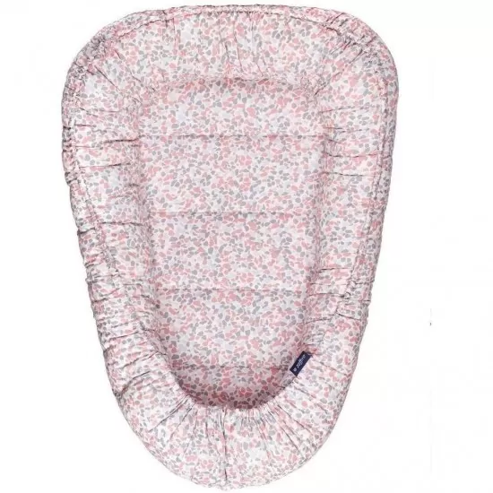 Protectie somn cu 2 fete Baby Nest  Womar Zaffiro AN-BN-02 Pink Stones