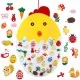 Puisor din fetru cu 35 decoratiuni 91x61 cm Bambinice Puisor din fetru cu 35 decoratiuni 91x61 cm Bambinice