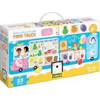 Puzzle Food Truck 23 piese 98x33cm Banana Panda