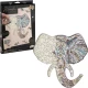 Puzzle Lemn Elefant, 137 piese, 30x22.5 cm Grafix Puzzle Lemn Elefant, 137 piese, 30x22.5 cm Grafix