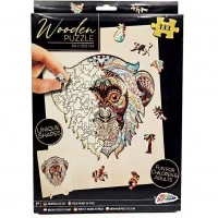 Puzzle Lemn Maimuta, 133 piese, 30x22.5 cm Grafix