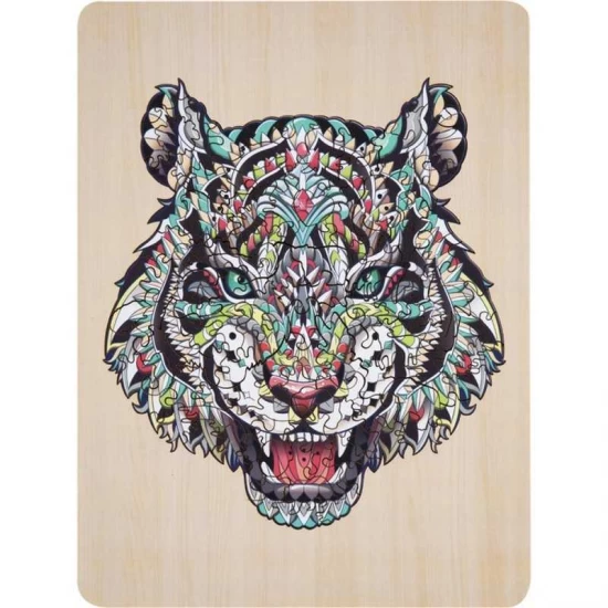 Puzzle Lemn Tigru, 135 piese, 30x22.5 cm Grafix Puzzle Lemn Tigru, 135 piese, 30x22.5 cm Grafix