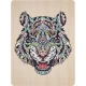 Puzzle Lemn Tigru, 135 piese, 30x22.5 cm Grafix Puzzle Lemn Tigru, 135 piese, 30x22.5 cm Grafix