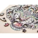 Puzzle Lemn Tigru, 135 piese, 30x22.5 cm Grafix Puzzle Lemn Tigru, 135 piese, 30x22.5 cm Grafix