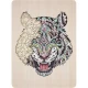 Puzzle Lemn Tigru, 135 piese, 30x22.5 cm Grafix Puzzle Lemn Tigru, 135 piese, 30x22.5 cm Grafix