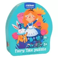 Puzzle poveste Alice in Tara Minunilor 36 piese Mideer