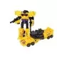 Robot transformabil in masina sport Roboforces 26 cm Toi-Toys TT30090Z galben Robot transformabil in masina sport Roboforces 26 cm Toi-Toys TT30090Z galben