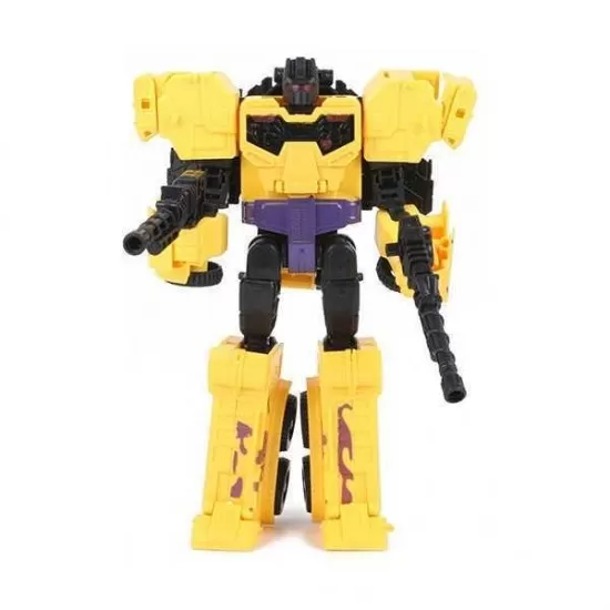 Robot transformabil in masina sport Roboforces 26 cm Toi-Toys TT30090Z galben Robot transformabil in masina sport Roboforces 26 cm Toi-Toys TT30090Z galben