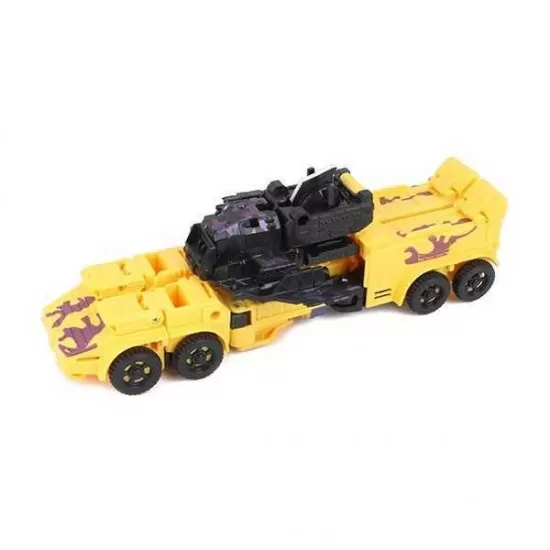 Robot transformabil in masina sport Roboforces 26 cm Toi-Toys TT30090Z galben Robot transformabil in masina sport Roboforces 26 cm Toi-Toys TT30090Z galben