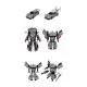 Robot transformabil in masina sport Roboforces 26 cm Toi-Toys TT30090Z galben Robot transformabil in masina sport Roboforces 26 cm Toi-Toys TT30090Z galben