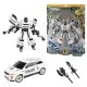 Robot transformabil in masina SUV Roboforces 20 cm Toi-Toys TT30087Z alb Robot transformabil in masina SUV Roboforces 20 cm Toi-Toys TT30087Z alb