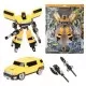 Robot transformabil in masina SUV Roboforces 20 cm Toi-Toys TT30087Z galben Robot transformabil in masina SUV Roboforces 20 cm Toi-Toys TT30087Z galben