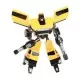 Robot transformabil in masina SUV Roboforces 20 cm Toi-Toys TT30087Z galben Robot transformabil in masina SUV Roboforces 20 cm Toi-Toys TT30087Z galben