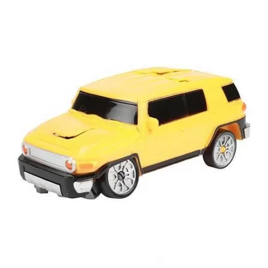 Robot transformabil in masina SUV Roboforces 20 cm Toi-Toys TT30087Z galben Robot transformabil in masina SUV Roboforces 20 cm Toi-Toys TT30087Z galben