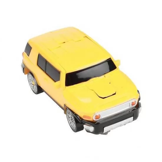 Robot transformabil in masina SUV Roboforces 20 cm Toi-Toys TT30087Z galben Robot transformabil in masina SUV Roboforces 20 cm Toi-Toys TT30087Z galben