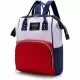 Rucsac multifunctional mamici Colors Bambinice BN031 Bej/Albastru/Rosu Rucsac multifunctional mamici Colors Bambinice BN031 Bej/Albastru/Rosu