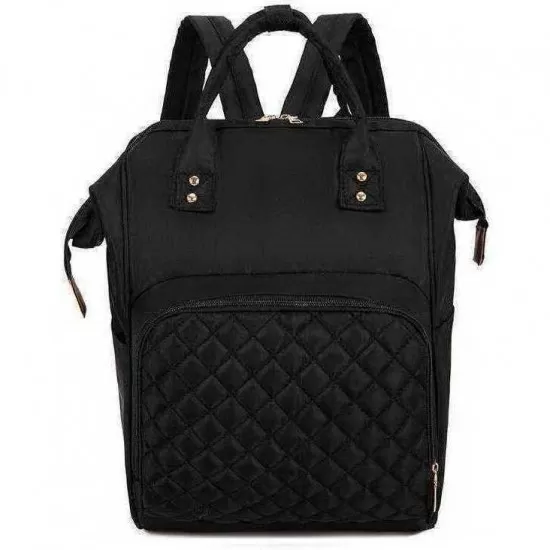 Rucsac multifunctional mamici Diamond Bambinice BN030 Negru Rucsac multifunctional mamici Diamond Bambinice BN030 Negru