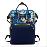Rucsac multifunctional mamici Leaves Bambinice BN028 Albastru