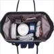 Rucsac multifunctional mamici Leaves Bambinice BN028 Albastru Rucsac multifunctional mamici Leaves Bambinice BN028 Albastru
