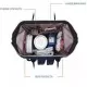 Rucsac multifunctional mamici Leaves Bambinice BN028 Albastru Rucsac multifunctional mamici Leaves Bambinice BN028 Albastru