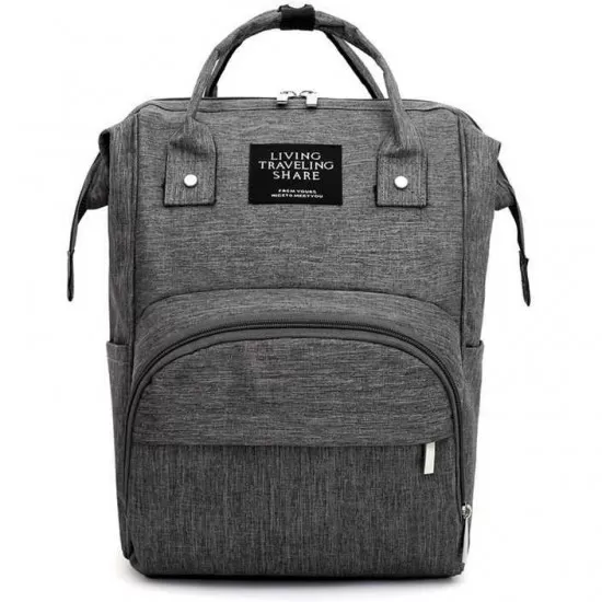 Rucsac multifunctional mamici Melange Bambinice BN029 Gri Rucsac multifunctional mamici Melange Bambinice BN029 Gri