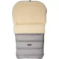Sac de iarna iGrow Eco din lana oaie Womar Zaffiro Gri Deschis