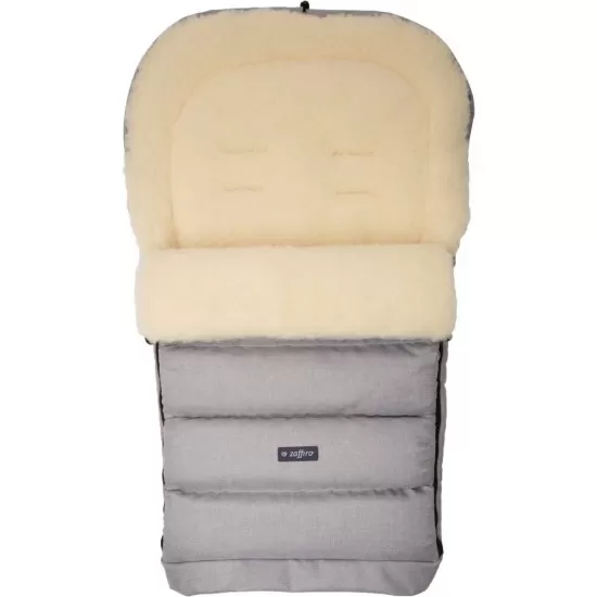Sac de iarna iGrow Eco din lana oaie Womar Zaffiro Gri Deschis Sac de iarna iGrow Eco din lana oaie Womar Zaffiro Gri Deschis