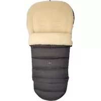 Sac de iarna iGrow Eco din lana oaie Womar Zaffiro Gri Inchis