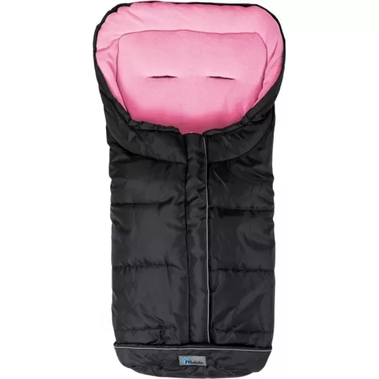 Sac de iarna pentru carucior Active Line Altabebe AL2203 Negru/Roz Sac de iarna pentru carucior Active Line Altabebe AL2203 Negru/Roz