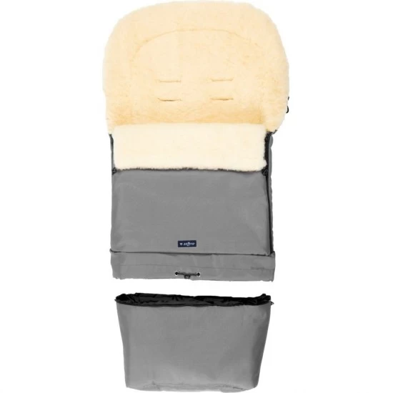 Sac de iarna Sleep and Grow Eco N20 din lana oaie Womar Zaffiro AN-SW-20 Gri