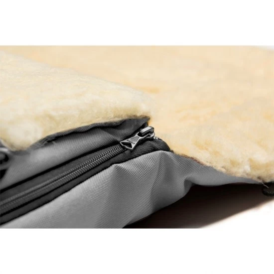 Sac de iarna Sleep and Grow Eco N20 din lana oaie Womar Zaffiro AN-SW-20 Gri