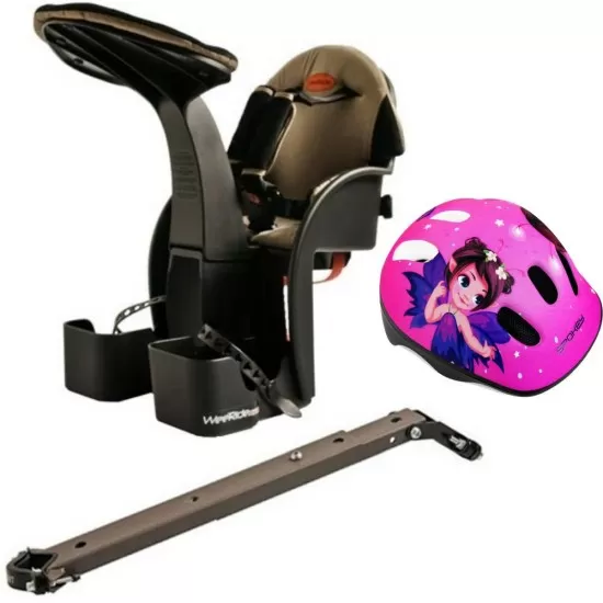 Scaun bicicleta copii Deluxe, Pozitie montare Centru, 15 Kg si Casca Protectie XS 44-48 Fairy Tail WeeRide WR03SKFT Negru/Maro Scaun bicicleta copii Deluxe, Pozitie montare Centru, 15 Kg si Casca Protectie XS 44-48 Fairy Tail WeeRide WR03SKFT Negru/Maro