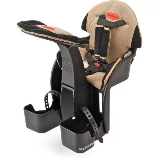 Scaun bicicleta copii Deluxe, Pozitie montare Centru, 15 Kg si Casca Protectie XS 44-48 Penguin WeeRide WR03SKPG Negru/Maro Scaun bicicleta copii Deluxe, Pozitie montare Centru, 15 Kg si Casca Protectie XS 44-48 Penguin WeeRide WR03SKPG Negru/Maro